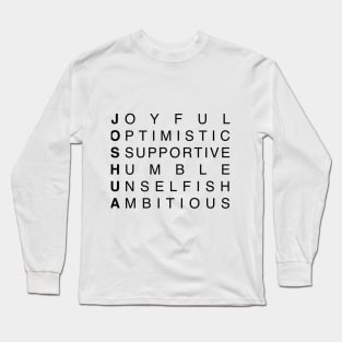 JOSHUA Long Sleeve T-Shirt